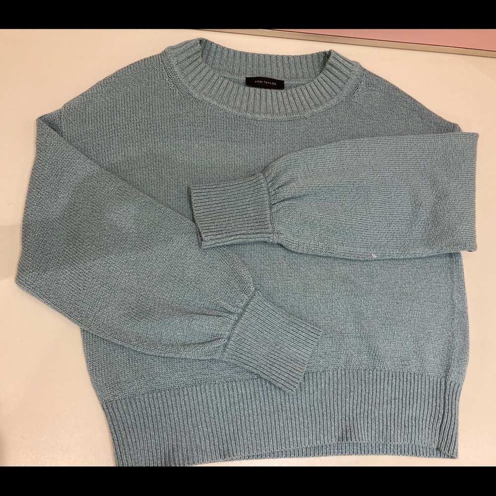 SOLD NWOT Ann Taylor Seafoam Sweater